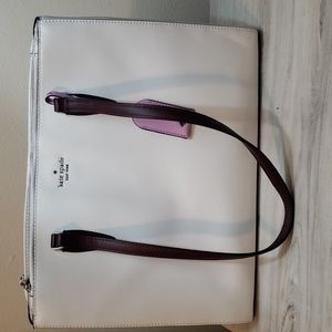 White Kate Spade handbag